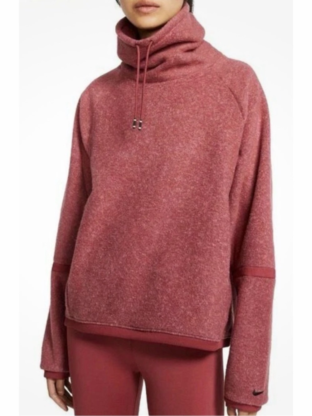 Nike Therma Fleece Long Neck Cozy Pullover Hoodie